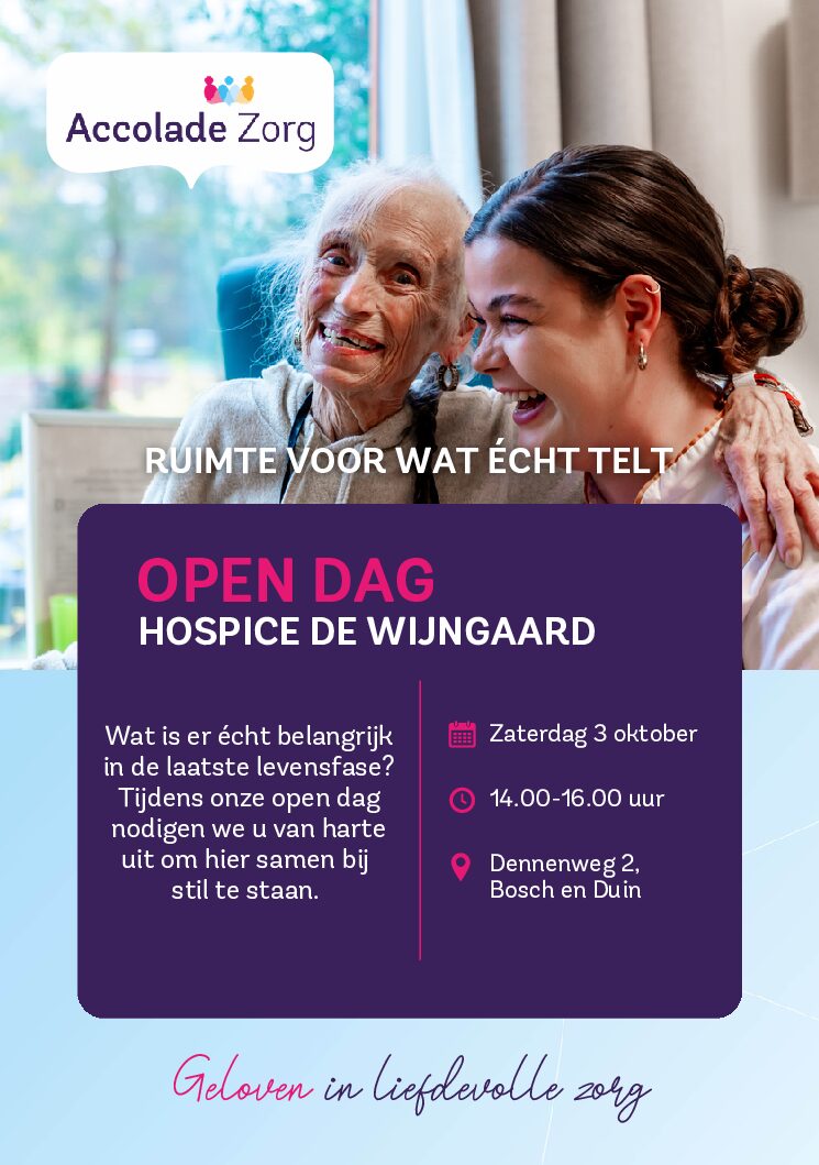 Open middag in Hospice de Wijngaard